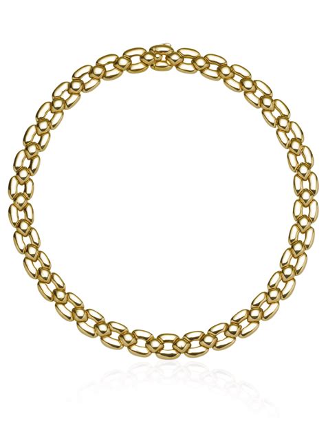 cartier's gold necklace